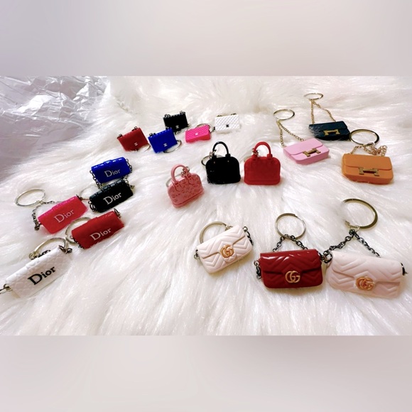 NEW MINI BAG CHARM & KEYCHAIN ( Choose one ) - Picture 9 of 10